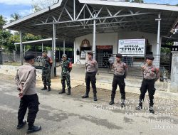 Personel Gabungan TNI-Polri Amankan Peringatan Hari Kenaikan Yesus Kristus di HST
