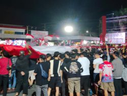Polresta Banjarmasin Gelar Nonton Bareng Timnas Indonesia, Warga: Sering-sering Bikin Acara Seperti Ini
