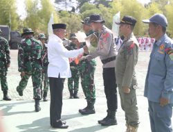 TMMD ke-120 di Desa Tegal Rejo, Anggota TNI Laksanakan Pengerasan Jalan Sepanjang 5.400 Meter