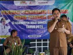 Bupati Aulia Hadiri Peningkatan Kapasitas Penguatan Rukun Tetangga (RT)