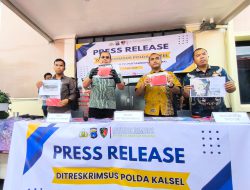 Sebanyak 6 Orang Diamankan, Ditreskrimsus Polda Kalsel Gagalkan Pertambangan Ilegal 500 Ton Batubara