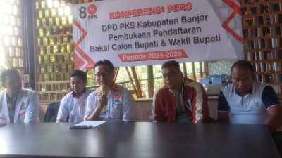 PKS Banjar Buka Penjaringan Balon Kepala Daerah Dari 18 Hingga 31 Mei