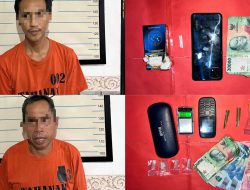 Diduga Sering Transaksi Sabu, Dua Pria Asal Pandawan HST Diamankan Polisi
