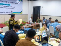 Dukung Peningkatan Kompetensi Wartawan, PLN Gandeng PWI Kalteng Gelar UKW