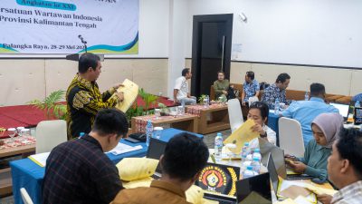 Dukung Peningkatan Kompetensi Wartawan, PLN Gandeng PWI Kalteng Gelar UKW