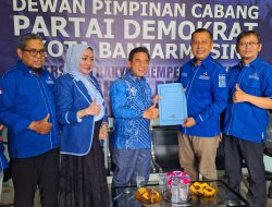 Maju Dipemilihan Walikota Banjarmasin, Arifin Noor Pinang Partai Demokrat