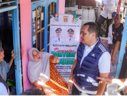 Momen Hari Jadi Banjarbaru, Aditya Bagikan Bantuan Kepada Masyarakat yang Membutuhkan