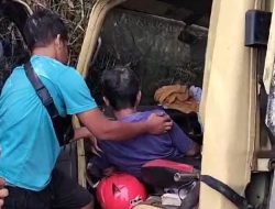 Diduga Mengantuk! Truk Tabrak Truk
