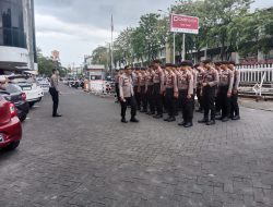 Sebanyak 150 Personil Gabungan Turun Kawal Aksi Jumat Kelabu