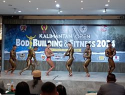 Ratusan Binaragawan Meriahkan Kalimantan Open Body Building dan Fitness 2024 di Banjarmasin
