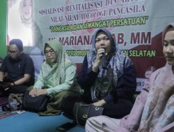 Hj Mariana Tanamkan Pentingnya Nilai Ideologi Pancasila