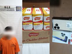 Polsek Banjarmasin Timur Ringkus Maling di Gang keramat, Dua Masih Diburu