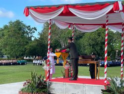 Pemkab HST Gelar Upacara Peringatan Harlah Pancasila 2024 di Taman Dwi Warna Barabai