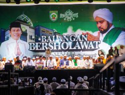 Balangan Bersholawat, Ribuan Jamaah Banjiri Tugu Maritam dalam Puncak Perayaan Hari Jadi ke-21