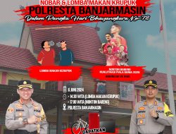 Meriahkan Hari Bhayangkara, Polresta Gelar Nobar Indonesia VS Irak