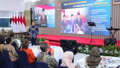 Genap 100 Hari Kerja, Menteri AHY Jabarkan Capaian Tiga Arahan Presiden Joko Widodo