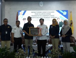 Pemkab HST Tercepat Penyaluran DAK Fisik Tahun 2024 Lingkup KPPN Barabai