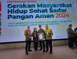 Desa Hilir Muara Raih Penghargaan Juara 3 Lomba Desa Pangan Aman Nasional