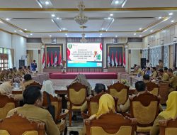 Kepala SKPD dan Camat di Tabalong Ikuti Sosialisasi Hasil Penilaian SPI Tahun 2023