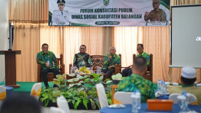 Dinas Sosial Sampaikan Layanan Publik dalam FKP