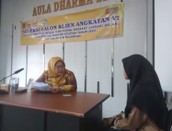 Langkah Awal Perubahan, Puluhan Calon Klien Balangan Ikuti Seleksi PRSTS Barakat Cangkal Bacari