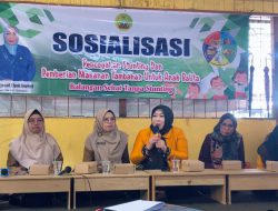 Wujudkan Balangan Sehat Tanpa Stunting, GOW Gencar Sosialisasikan Stunting dan Pembagian Makanan 