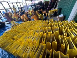 Golkar Banjarmasin Tebar Hewan Kurban di Lima Kecamatan