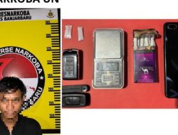 Dilaporkan Warga, Remaja Asal Martapura Diringkus Polisi Bawa Sabu