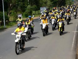 Paman Birin Gaspoll Turdes Bersama 305 Rider Kunjungi Warga Selama Sepekan