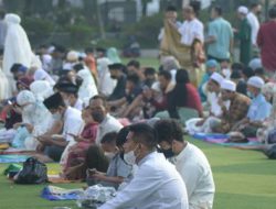 Viral Salat Id Bercampur di Masjid Raya Sabilal Muhtadin, Ini Jawaban Petugas Masjid