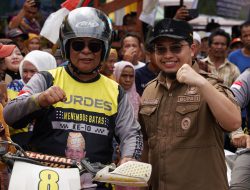 Bupati HST Sambut Turdes Gubernur di Desa Awang Besar