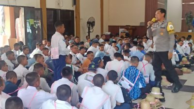 Sambangi Sekolah, Aipda Bekti Susilo Tekankan Bahaya Bullying dan Narkoba