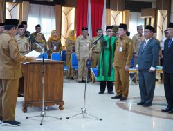 Gelar Pelantikan dan Pengambilan Sumpah JPT Pratama, Tiga Kepala SKPD Bergeser