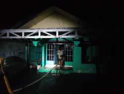 Satu Rumah di Gang Melati Jalan Saka Permai Hangus