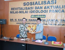 Kadiskominfo Batola Buka Sosialisasi Revitalisasi dan Aktualisasi Nilai-Nilai Ideologi Pancasila oleh DPRD Kalsel