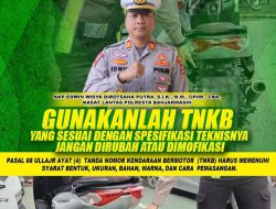 Sanksi Berat Menanti Pengguna Plat Nomor Modifikasi