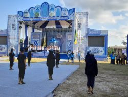 Panita Lakukan Geladi Sebelum Pembukaan MTQ ke 47 Tingkat Kabupaten Banjar