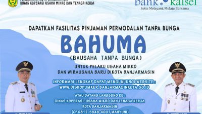 Syarat Pinjaman BAHUMA Pemko Banjarmasin-Bank Kalsel
