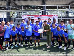 Kalah Drama Penalti, Bank Kalsel Runner Up Turnamen Sepakbola Jurnalis Kalsel