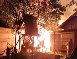 Tiga Rumah Terbakar di Lok Laga HST