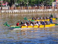 Walikota Banjarmasin Resmi Buka Lomba Dragon Boat Crew