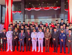 Bupati Kotabaru Pimpin Upacara Detik-detik Proklamasi Kemerdekaan RI 2024 di Sebelimbingan