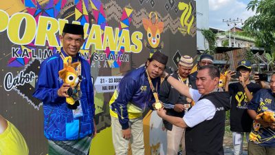 Tim Balogo Kalsel Sapu Bersih Medali Emas di Porwanas XIV 2024