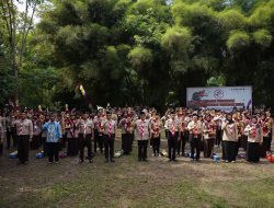 Wabup HST Tutup Perkemahan Pramuka Penegak Se-Kab HST
