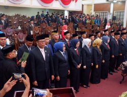 Anggota DPRD Tabalong Dilantik, Pj Bupati Tabalong Berikan Ucapan Selamat