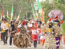 Semarak Kemerdekaan, Karang Taruna Desa Guha Gelar Jalan Santai dan Beragam Lomba