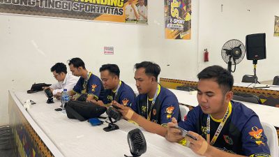 24 Provinsi di Indonesia Bersaing Rebutkan Medali Cabor E-Sport Porwanas XIV