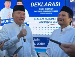 Muhidin-Hasnur Pilih Hari Terakhir Daftar ke KPU