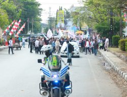 Pastikan Pendaftaran Bapaslon Pilwali Aman, Polresta Banjarmasin Kerahkan Ratusan Personel