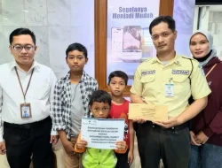 Bank Kalsel Bantu Biaya Pendidikan Anak Satpam Outsourcing